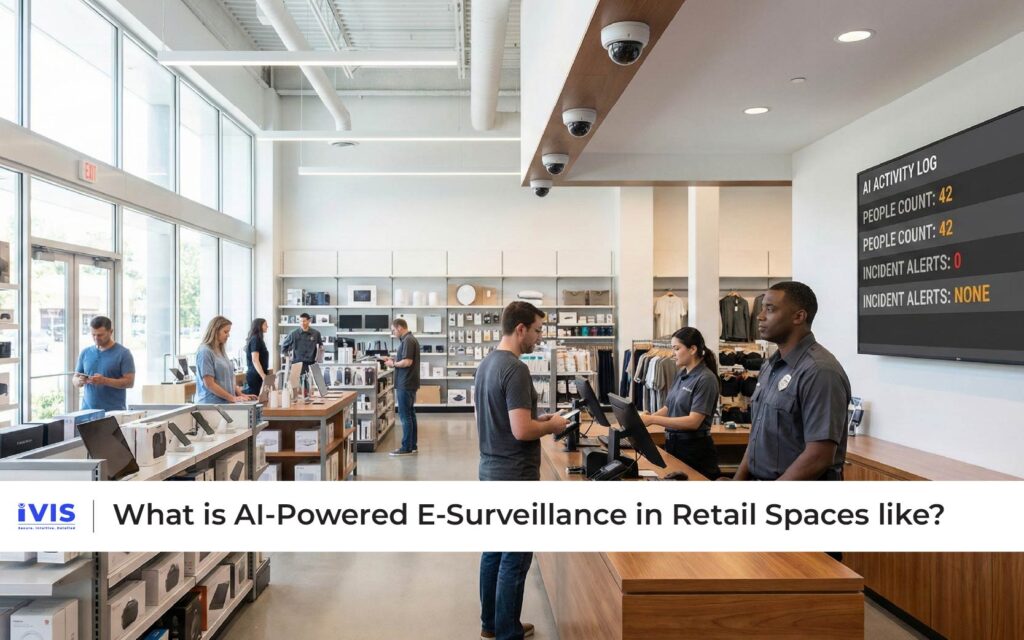 What is AI-Powered E-Surveillance in Retail Spaces like?