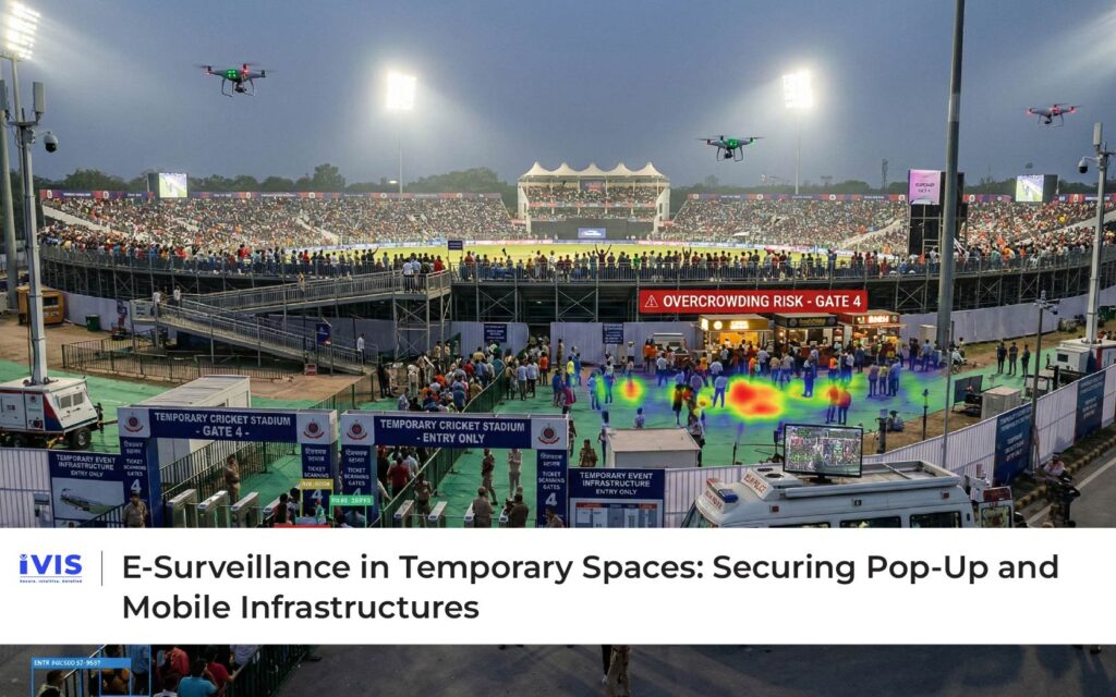 E-Surveillance in Temporary Spaces: Securing Pop-Up Environments and Mobile Infrastructure