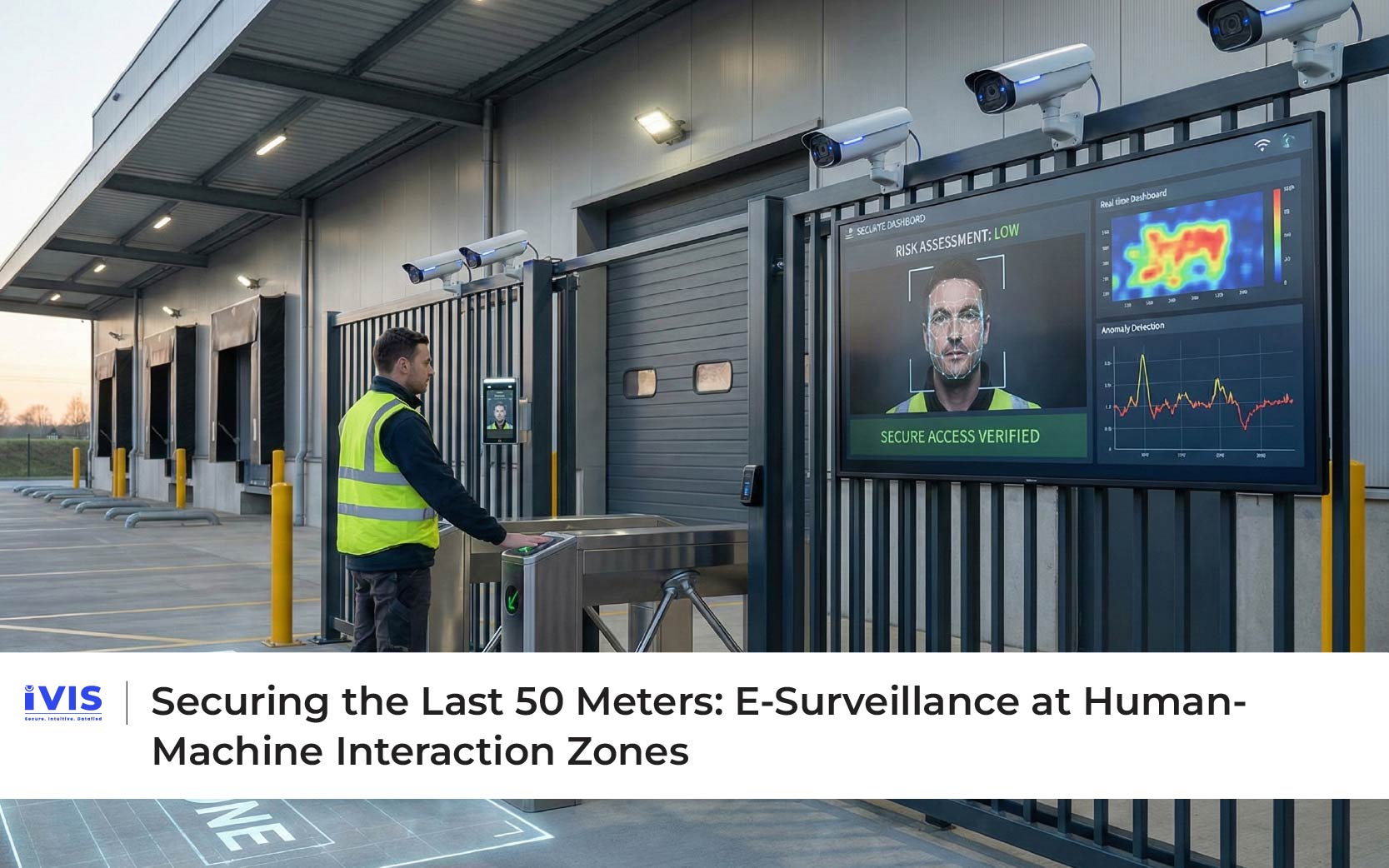 Securing the Last 50 Meters: E- Surveillance at Human-Machine Interaction Zones