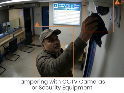 Tampering with CCTV Cameras or Security Equipment